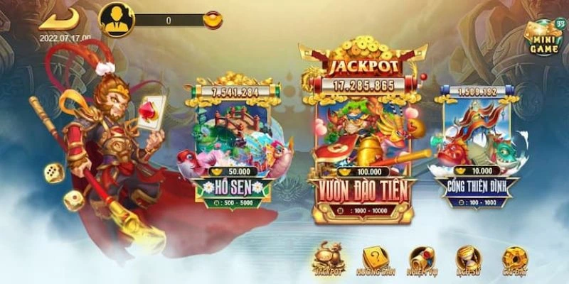 Game nổ hũ tây du thần khí đích thị là trải nghiệm thú vị nên thử ngay